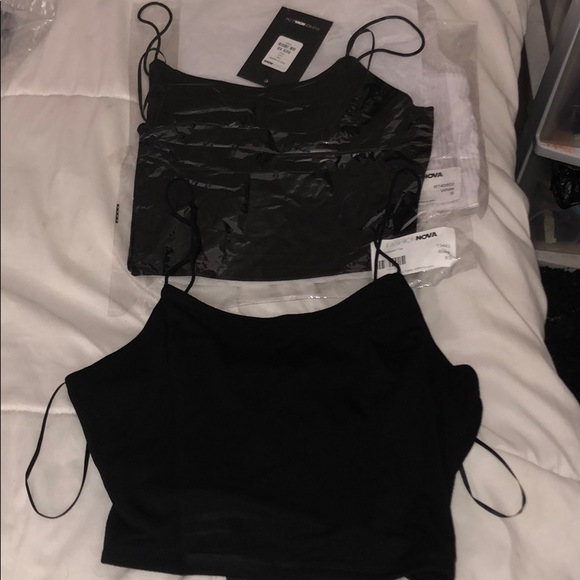 Fashion Nova Tops - blank cropped top